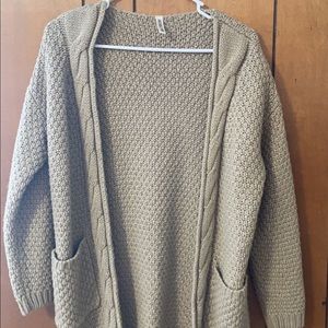 Knit cardigan